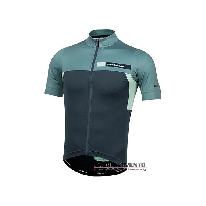 Abbigliamento Pearl Izumi 2021 Manica Corta e Pantaloncino Con Bretelle Spento Verde - Clicca l'immagine per chiudere